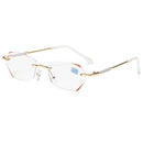 نظارات زرقاء